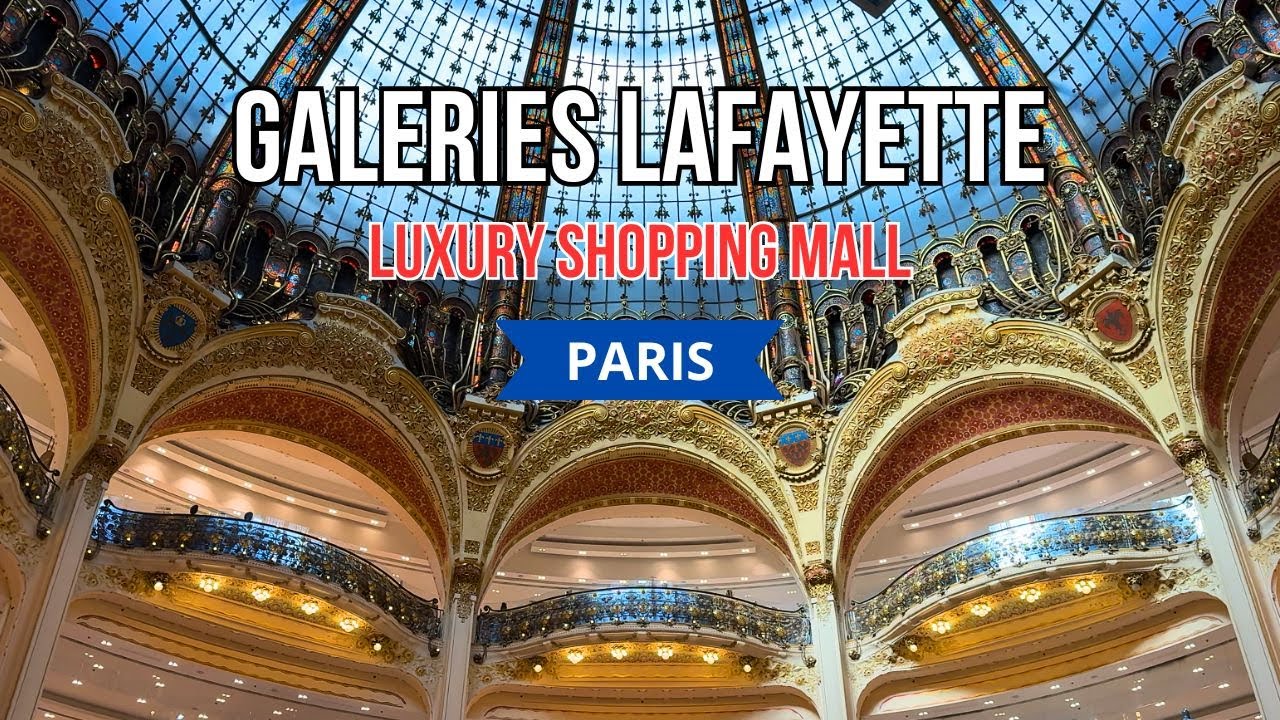 Galeries Lafayette, Paris | Inside The Most LUXURIOUS Shopping Mall in France