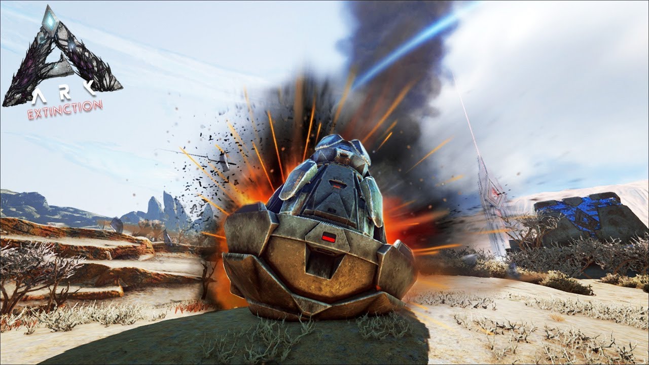 ARK - LA CAPSULA MISTERIOSA DEL ESPACIO!! 😱😱 #19 - EXTINCTION - Nexxuz