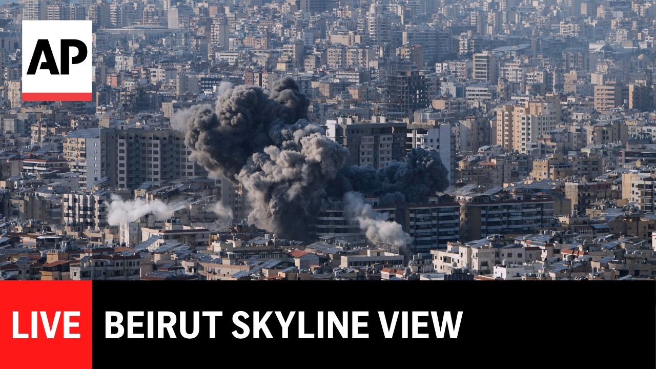 LIVE: Beirut skyline as Israel intensifies attacks on Lebanon