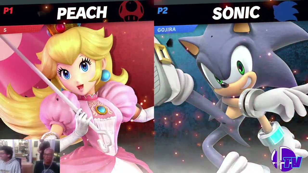 Shark Tank # 184 Winners Round 2 - Samsora (Peach) Vs. BeastModeBall (Sonic) - SSBU Tournament