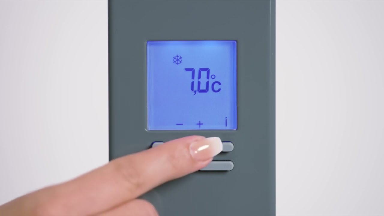 Bedienung und Programmierung des digitalen Einbauthermostaten von ELKATHERM