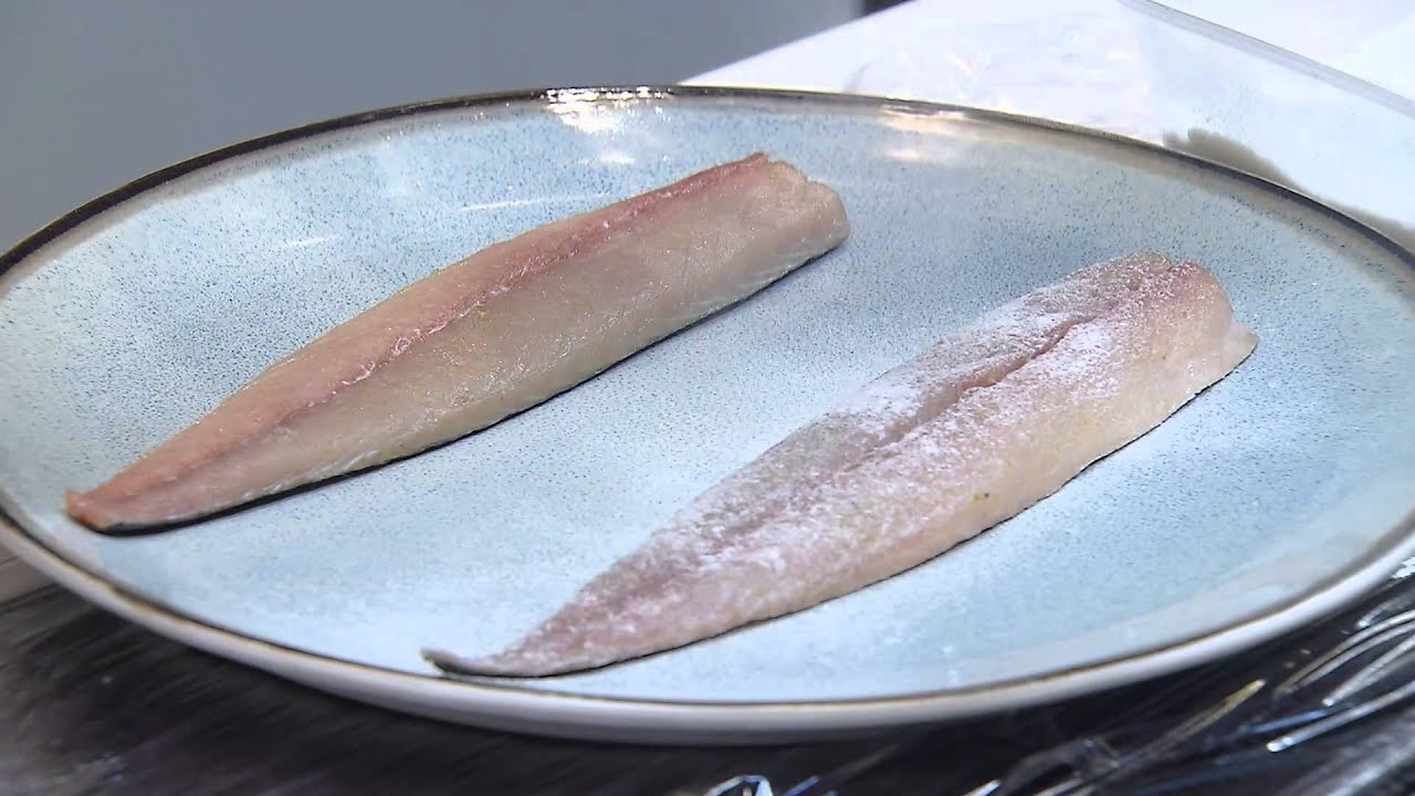 Voorgerecht van twee topchefs John Kocken en Douwe Verschuur van restaurant De Heer Kocken in Vught