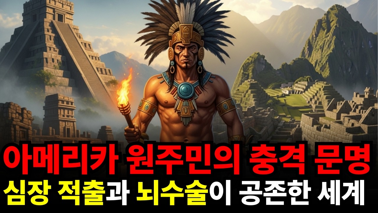 콜럼버스 이전, 아메리카 원주민 문명의 실체 (우리가 배운 세계사는 절반만 진짜)