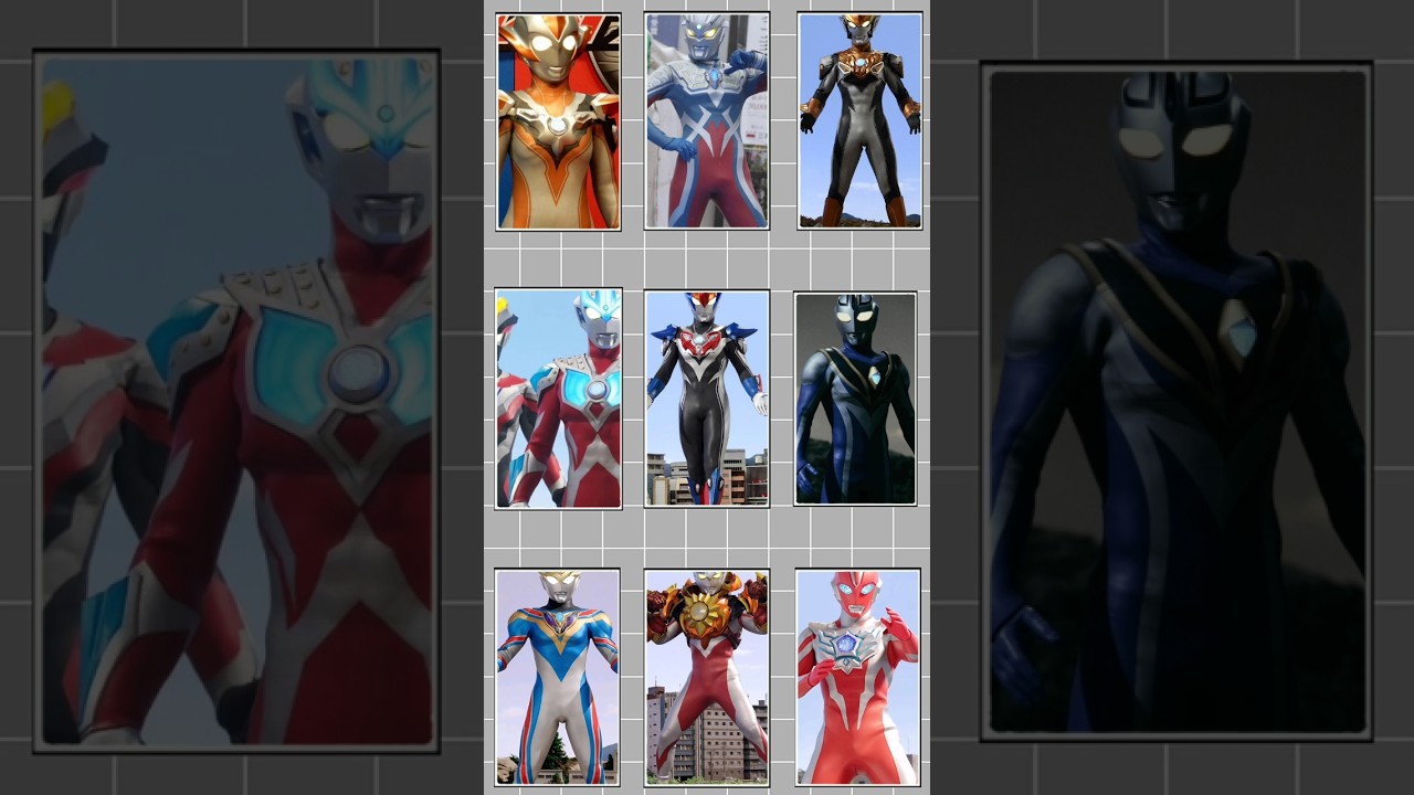 ultrawoman grigio ultraman zero ultraman rosso ultraman ginga victory gruebe agul decker arc omega