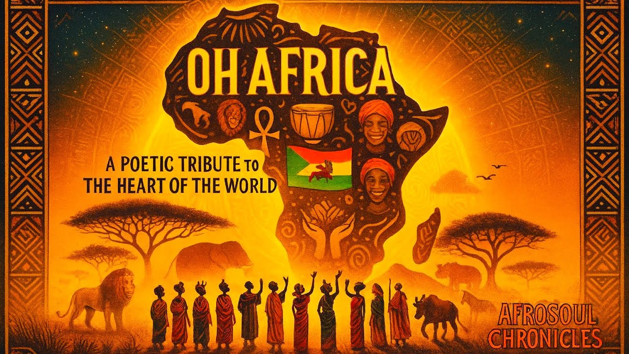AFRICA Poem | A Poetic Tribute to the Heart of the World | Poem About Africa | AfroSoul Chronicles
