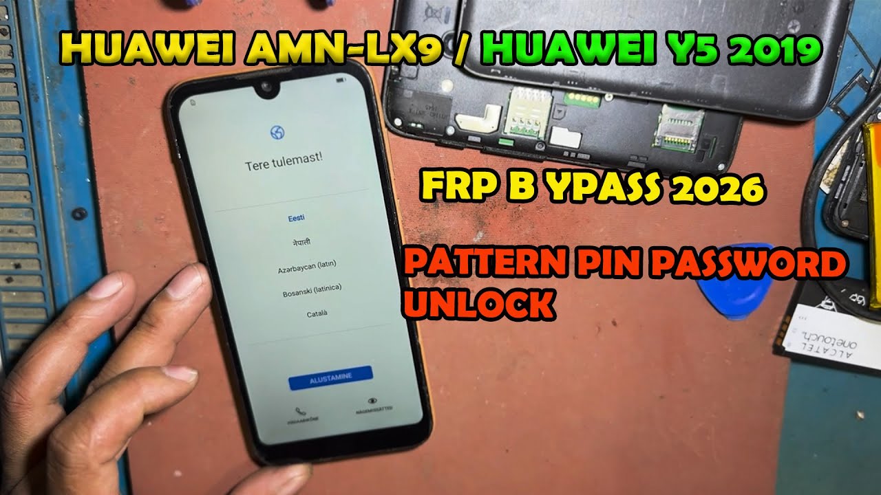 Обход FRP на Huawei AMN LX9 || Обход FRP на Huawei Y5 2019 с помощью онлайн-инструмента разблокир...