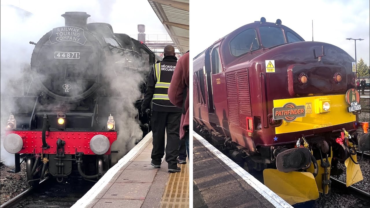 [44871 BLACK 5 STEAM TRAIN]  Special Charter Trains at Chester - 22/11/2025