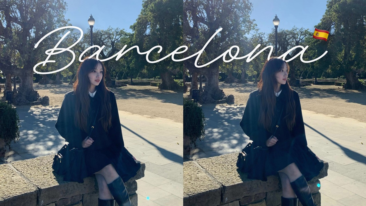 혼자인 듯 혼자 아닌 12박 14일 유럽 여행 vlog ep.1 바르셀로나에 가다 🇪🇸 | 몬주익, 라보케리아, 가우디 투어