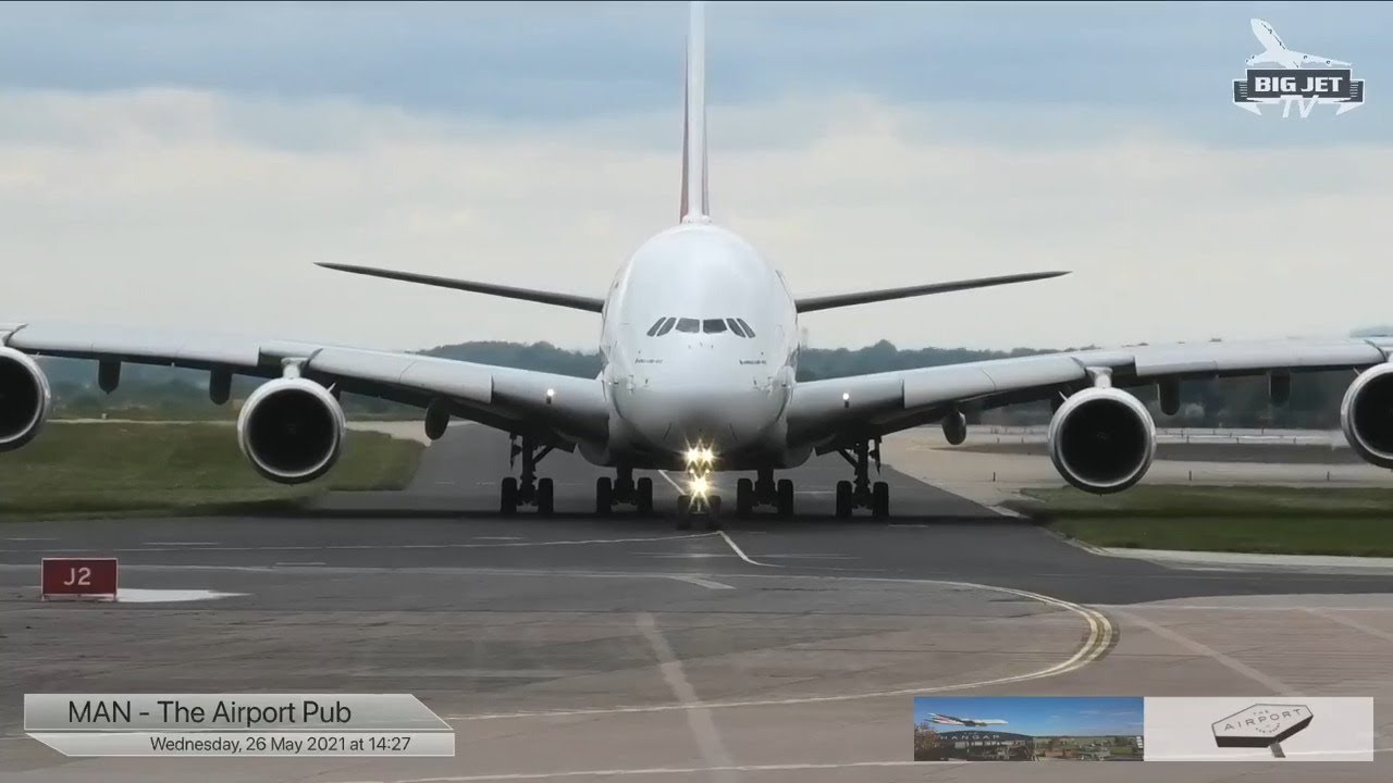 Incredible Close-Up Departures & Arrivals at Manchester Airport