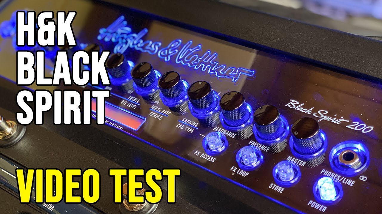 Hughes & Kettner Black Spirit 200 Floor Video Test