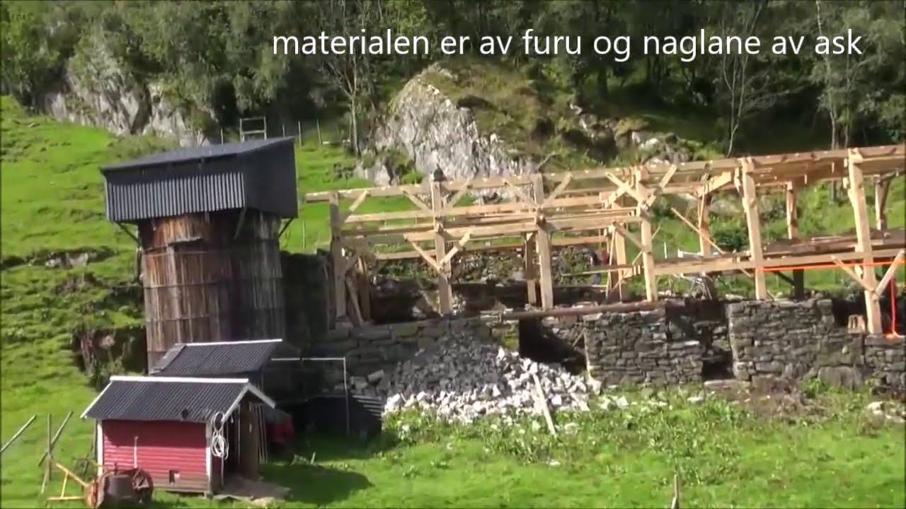 Grindbygg Gripen ny driftsbygning med m.a. løa og flor