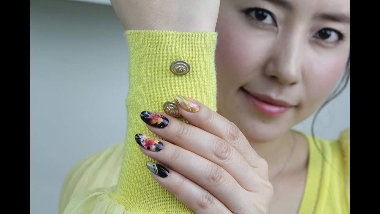[미대의 네일컬렉션]22화_가을단풍네일아트/ Autumn leaves nail art/秋の紅葉ネイルアート/秋天叶子美甲