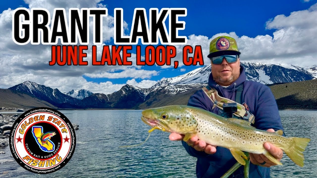 Grant Lake CA June Lake loop CA Trophy trout fishing Rainbow trout Brown trout Cutthroat trout