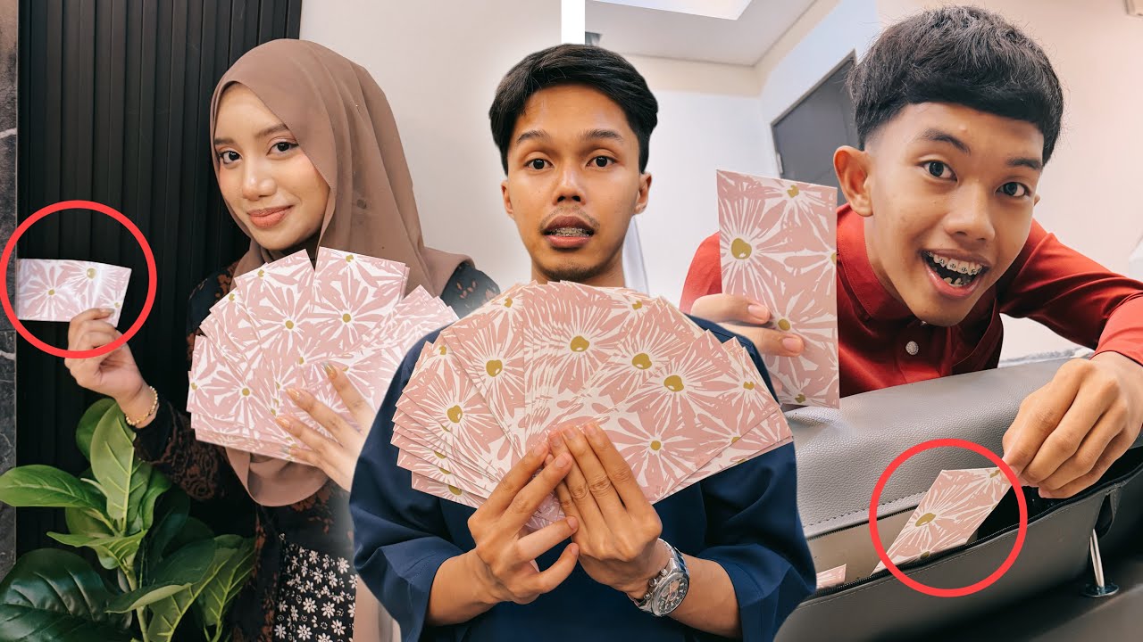 ADIK CARI SAMPUL DUIT RAYA TERSOROK DALAM RUMAH!