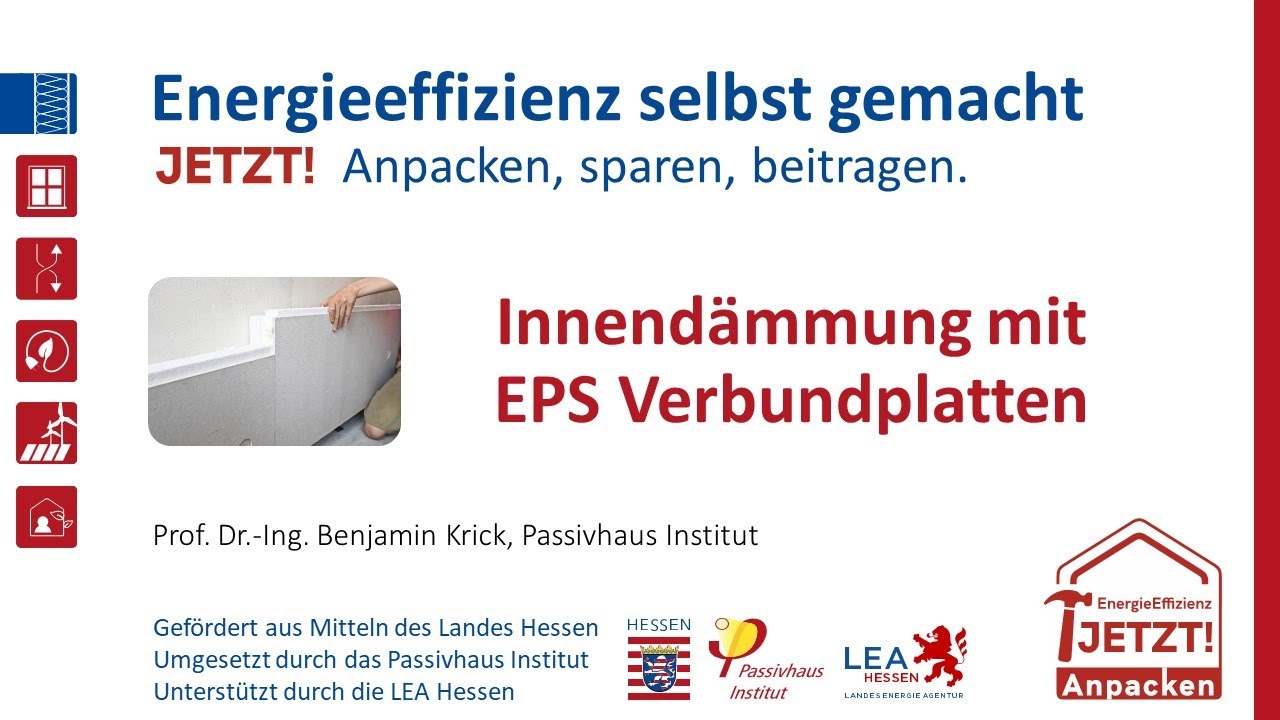 DIY-Innendämmung mit EPS-Verbundplatten