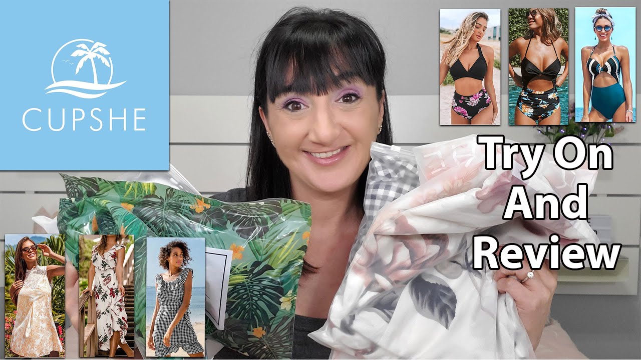Cupshe Swimsuit and Desses Haul | Try On And Review | Pictures vs Reality