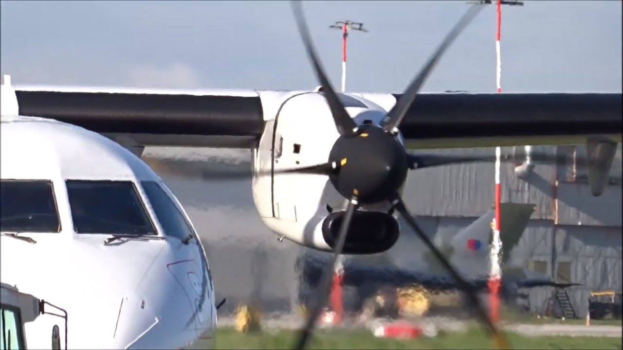 ✈ Stobart Air ATR 72-600 Close Up Engine Start at London Southend Airport!
