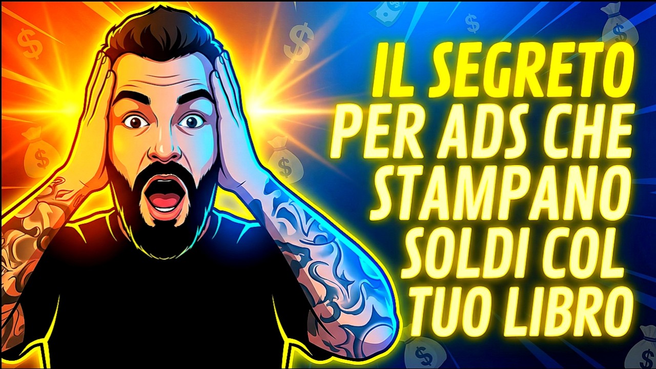 Il segreto per ads che stampano soldi col tuo libro