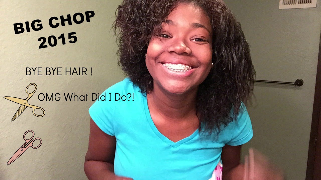 Hilarious Big Chop | 2015 | MeShoLayLay