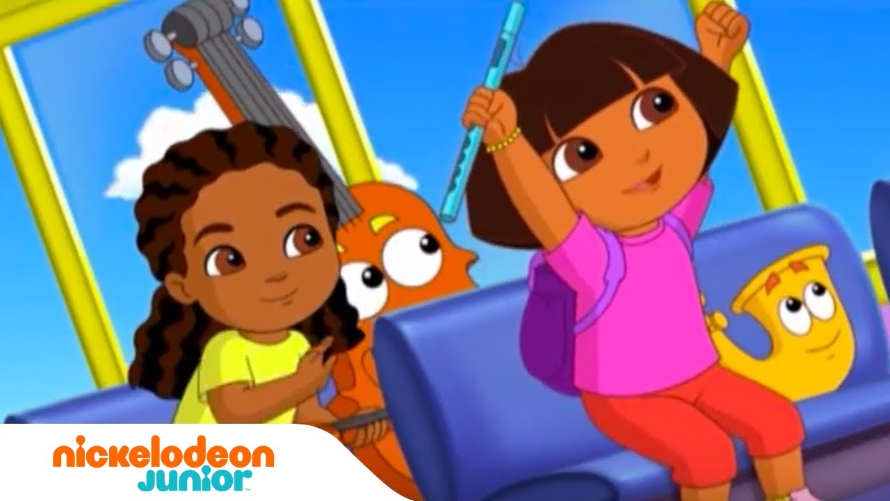 Dora l'Exploratrice | Gus l'autobus | NICKELODEON JUNIOR