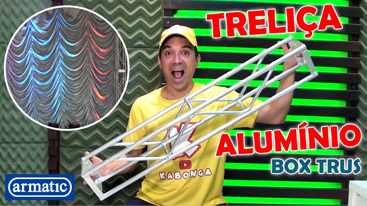 TRELIÇA BOX TRUSS ALUMÍNIO AL-15 ARMATIC!