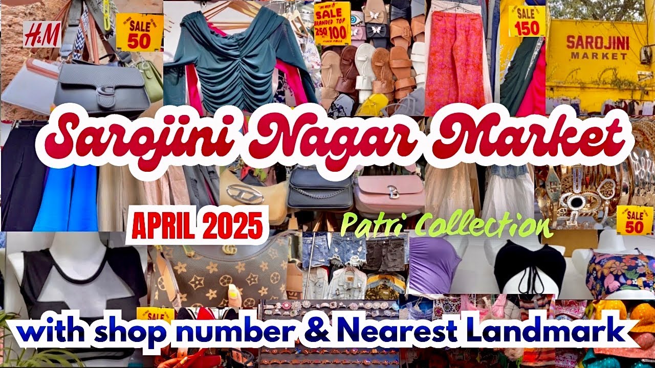Sarojini Nagar Market Delhi | Latest Summer collection 😍 with shop number | That Pinkish Girl