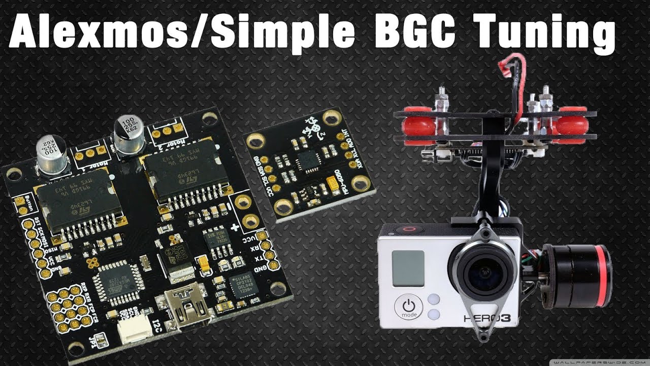 [BUILD] QAV540G Brushless Gimbal Quadcopter PART II: Alexmos Controller Tuning
