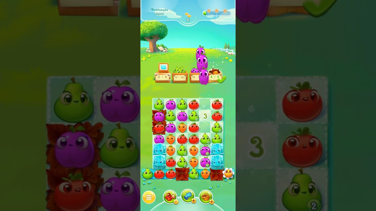Farm Heroes Super Saga fase 710 #farmheroessupersaga 