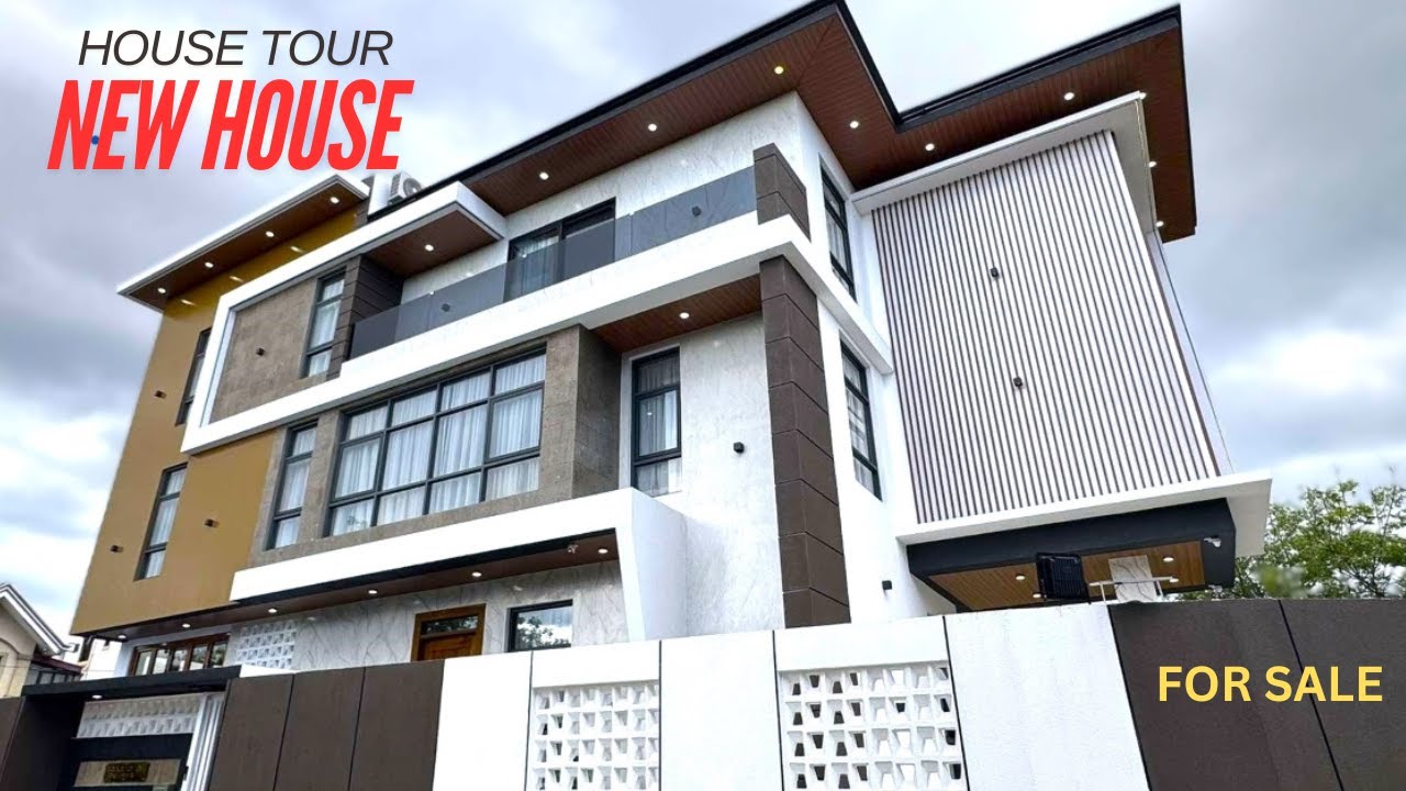 MODERN BRANDNEW HOUSE  HOUSE FOR SALE NEAR METRO MANILA | HOUSE TOUR D44