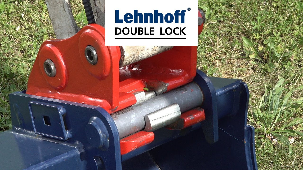 Lehnhoff Double Lock, die neue Sicherheitsverriegelung für hydraulische Schnellwechselsysteme