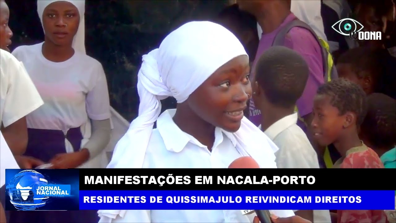 MANIFESTAÇÕES: Povo de Quissimajulo reivindica direitos