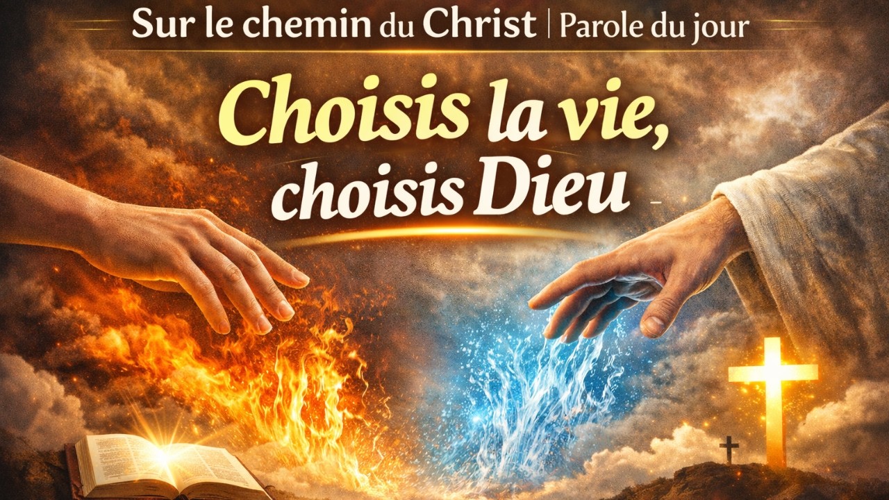 Sur le chemin du Christ | Parole du jour — Choisis la vie, choisis Dieu