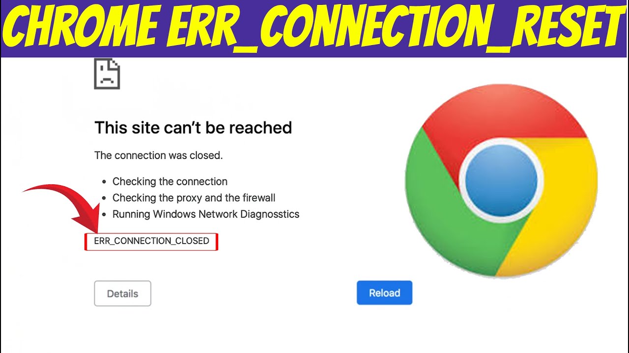 How To FIX Google Chrome Err_Connection_Reset Error in Windows #Google_chrome #Err_Connection_reset