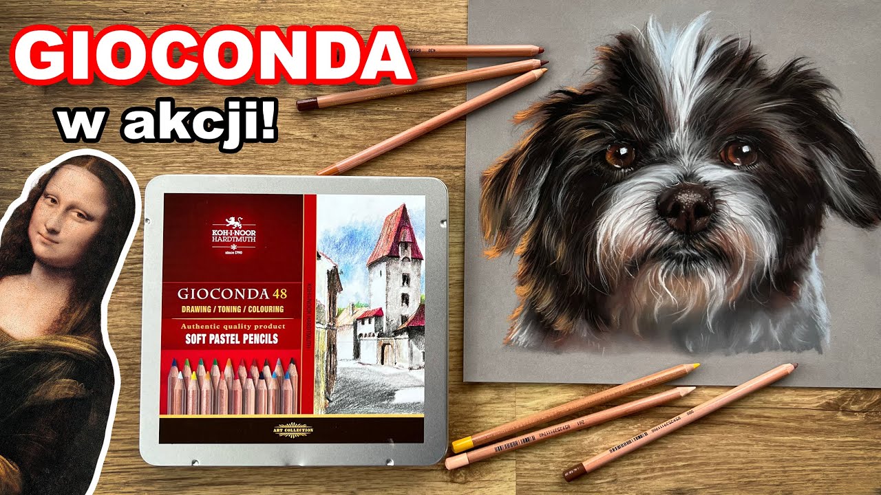 PASTELE W KREDCE GIOCONDA - TEST / RECENZJA