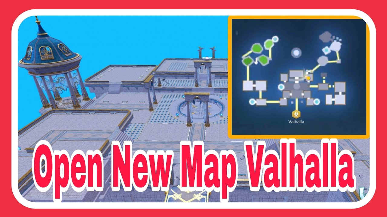 Utopia Origin | How To Open New Map Valhalla, cara membuka map baru Valhalla😉