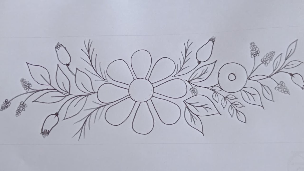 Cushion Cover Design Drawing-37,হাতের সেলাই করা কুশন/পিলো/ঠেবিল ক্লথ/সোফা কভার ডিজাইন,Drawing Class
