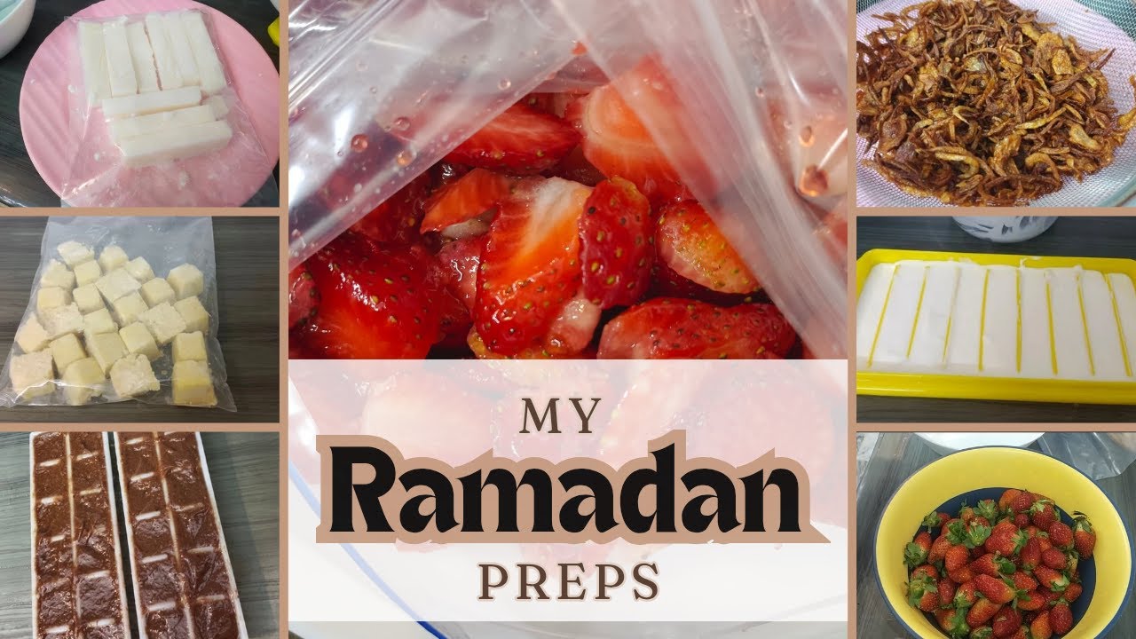 My Ramadan Preps | Ideas and Tips for Ramadan Preparation | Ideas to Save Time in Rmadan