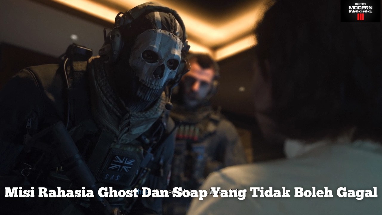 Misi Rahasia Ghost & Soap - Call Of Duty Modern Warfare 3 #indonesia #callofdutymodernwarfare3