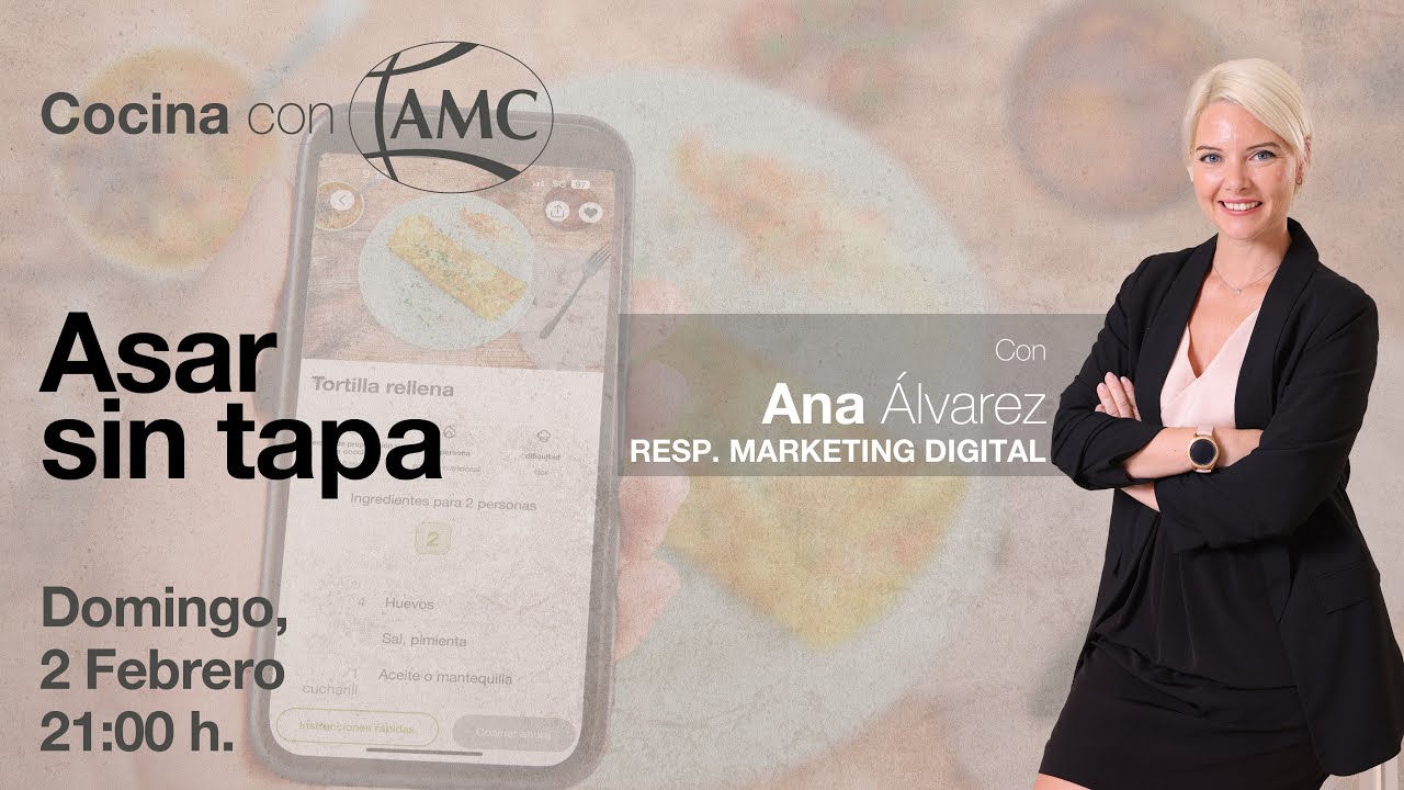 Cocina con AMC - Asar sin tapa