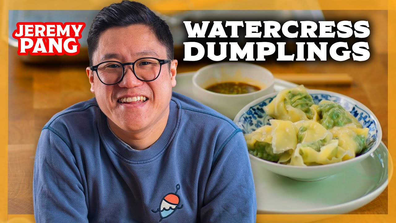 Delicious Watercress Dumplings With Dipping Sauce | Jeremy Pang's Hong Kong Kitchen
