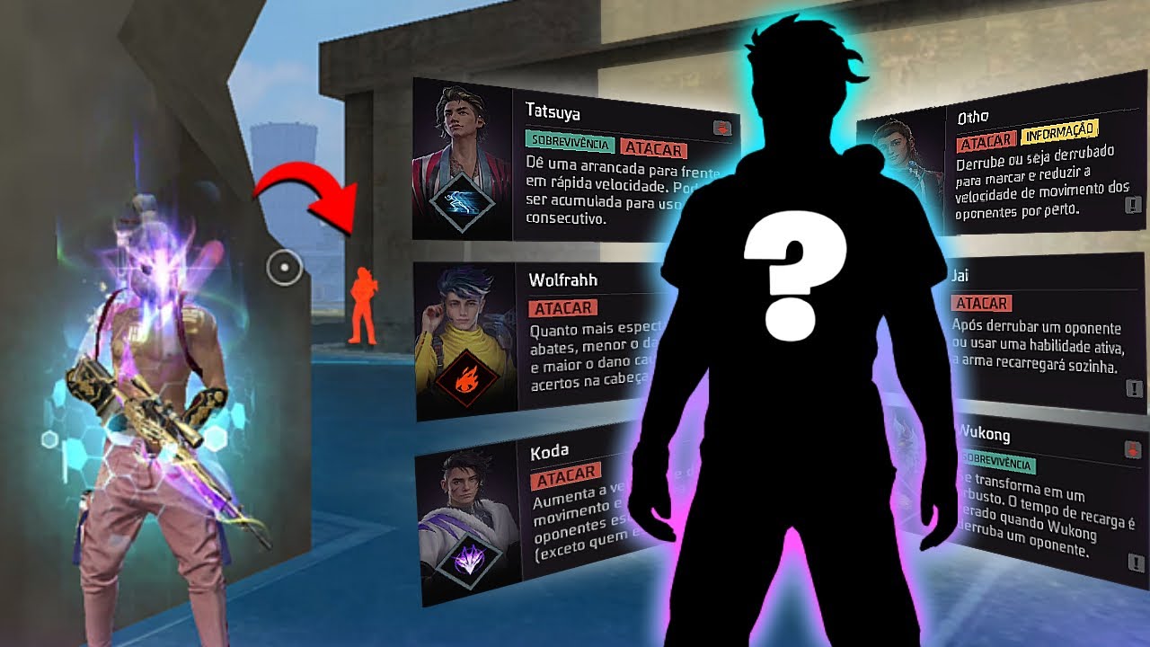 5 COMBINAÇÕES DE PERSONAGENS mais INSANAS do Free Fire