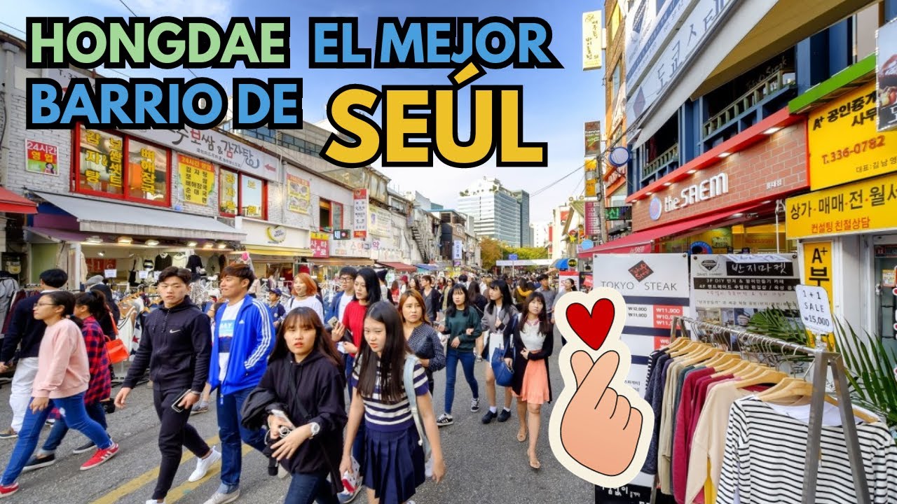 Explorando la vida nocturna de Hongdae 💖 ¡Descubre lo mejor de Seúl! 🌃