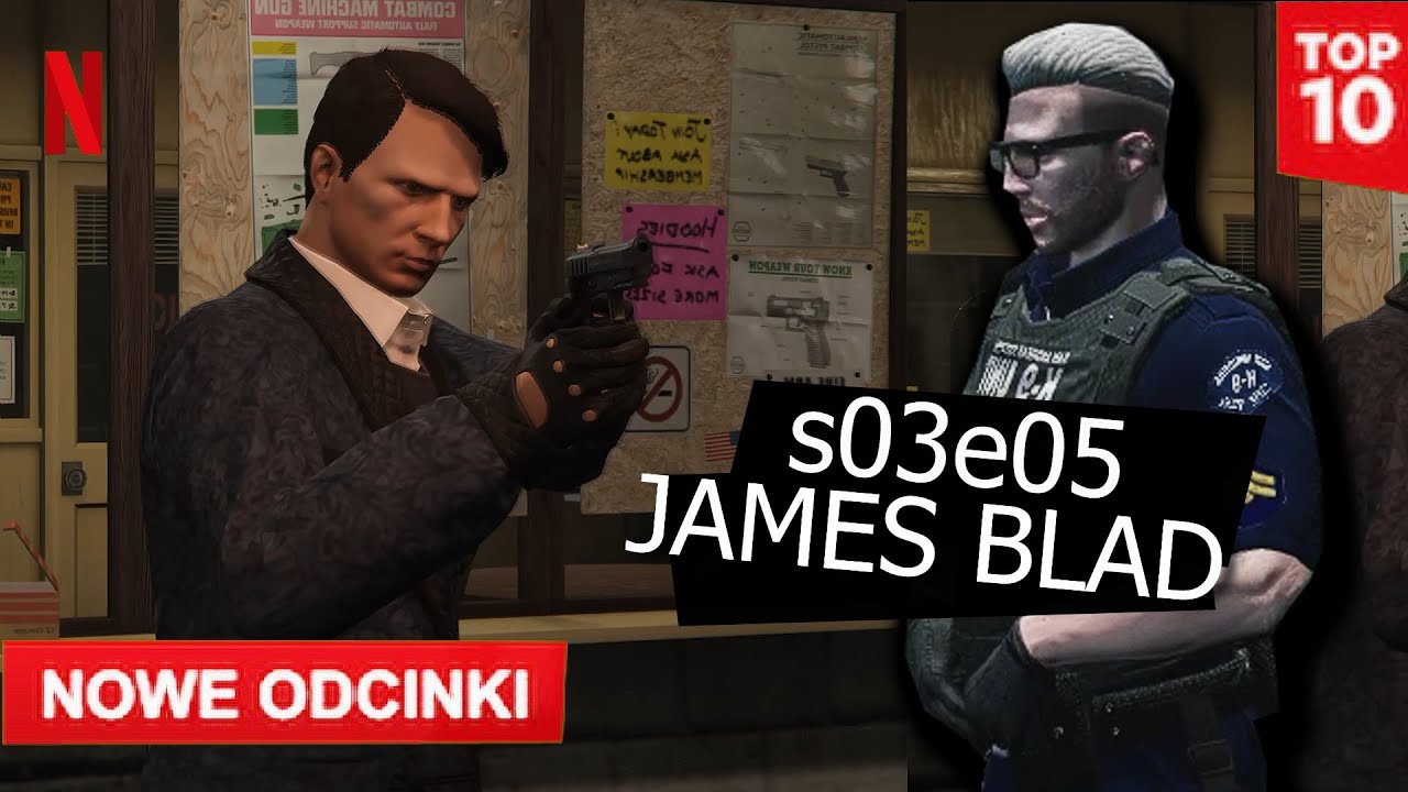 WYSTAWIĆ DILERA - GTA ROLEPLAY - JAMES BŁĄD s03e05