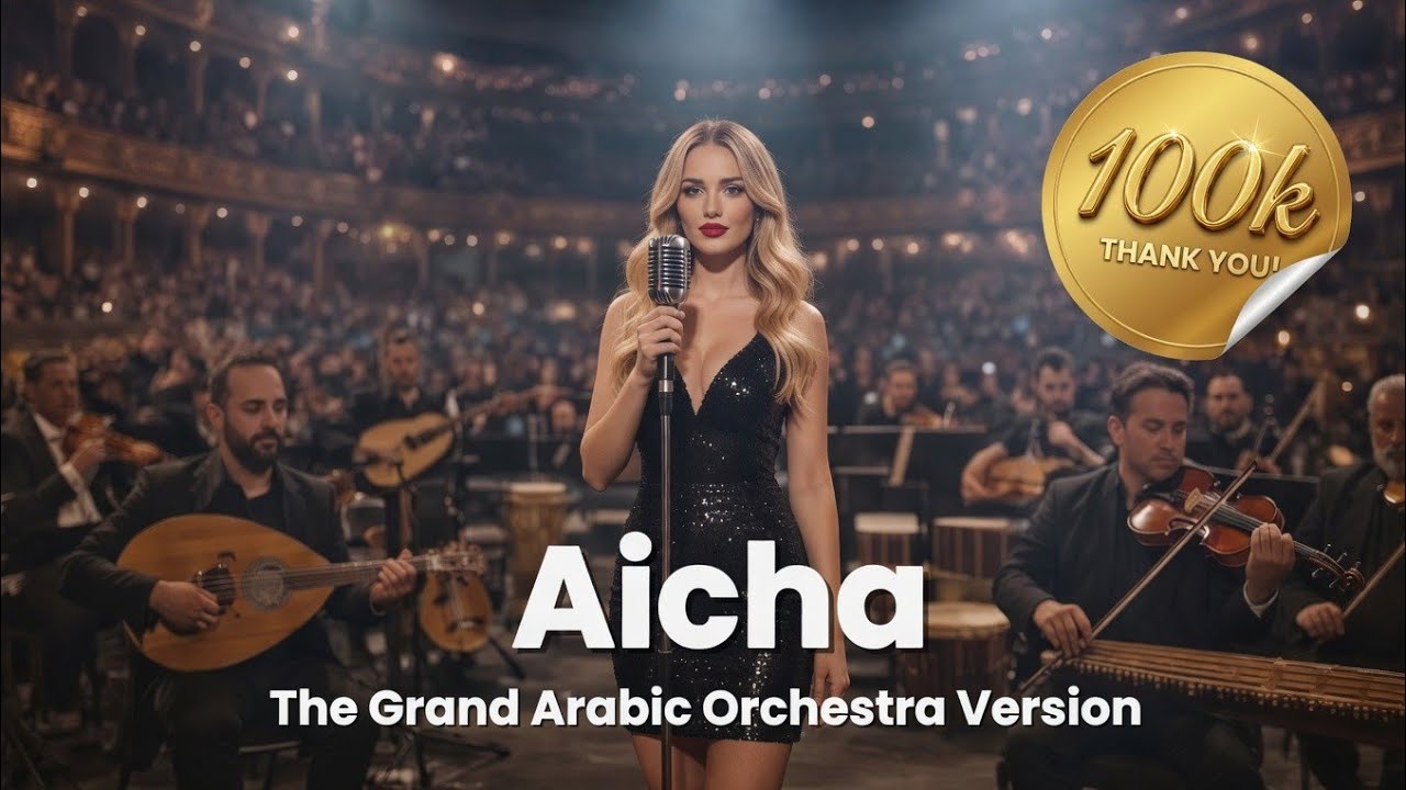 Cheb Khaled - Aicha | The Grand Arabic Orchestra Version | Tzahi Sound Live Ensemble
