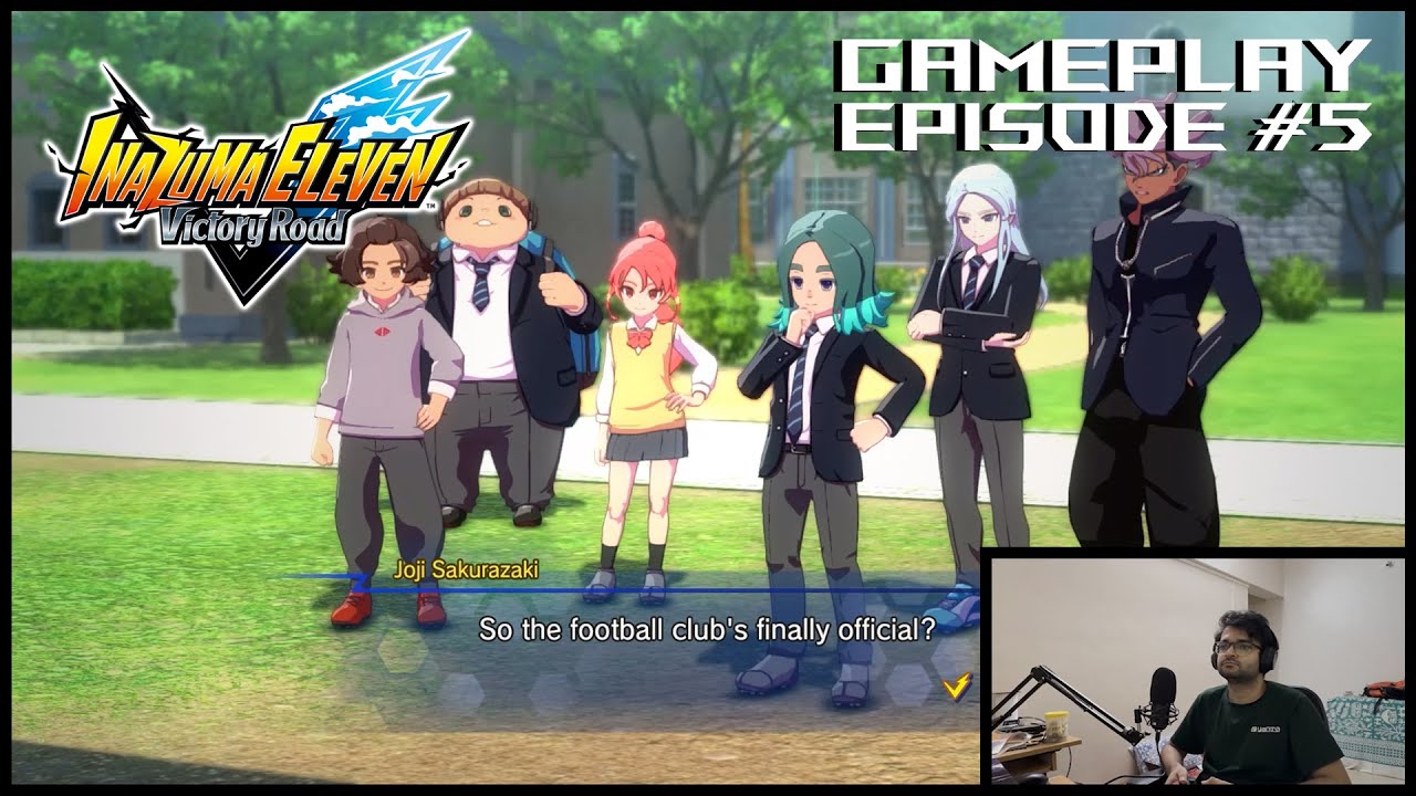 Inazuma Eleven: Victory Road | Episode 5 – First Official 5v5 Match vs Baseball Team ⚽🔥