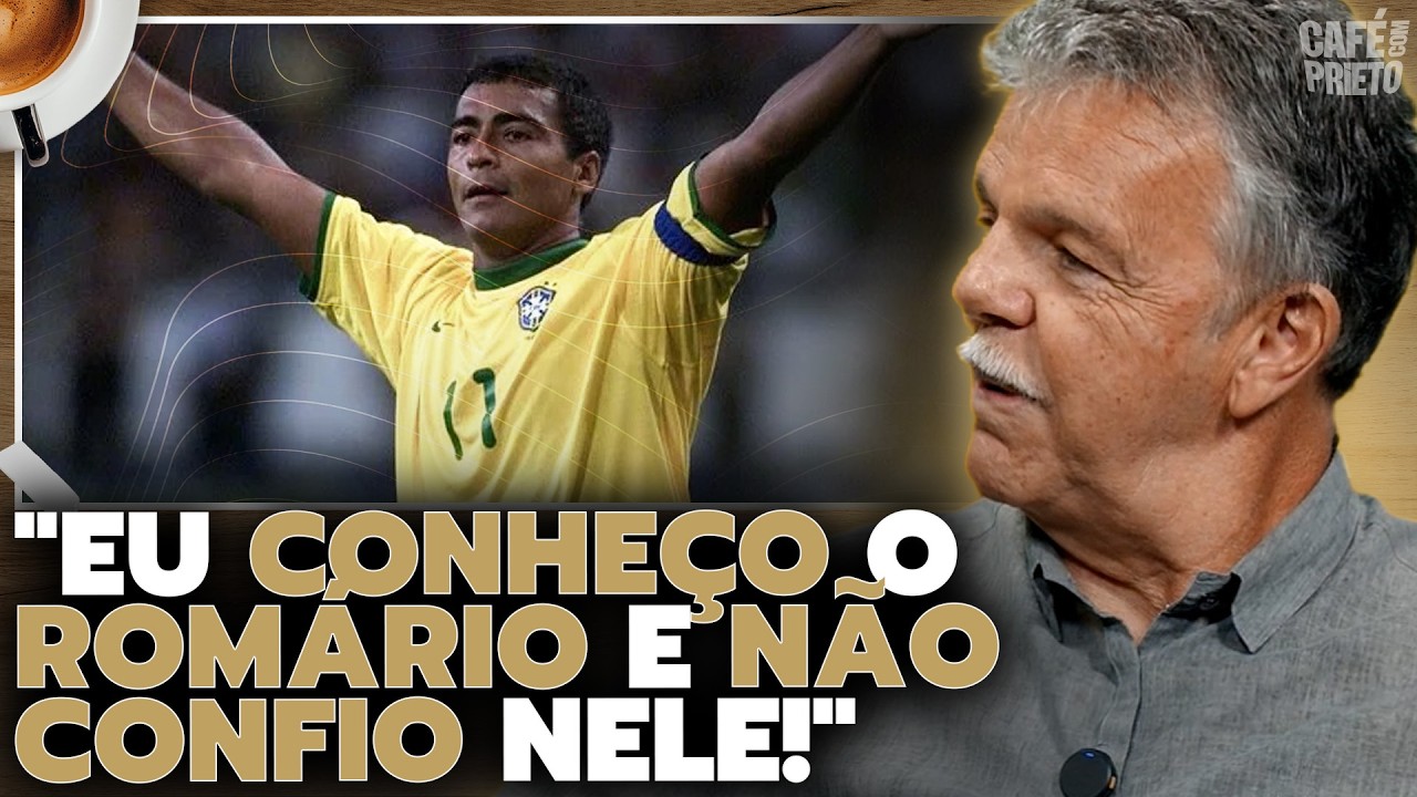 GILMAR RINALDI DETONA ROMÁRIO: 'INVENTOU LESÃO PARA NÃO JOGAR'