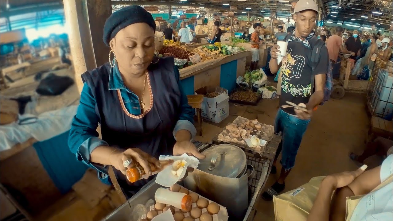 Jamaican Street Food in Downtown Kingston Coronation Market