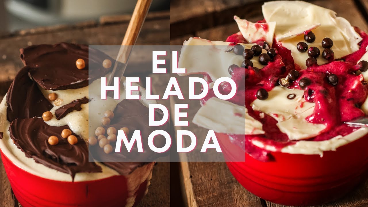 EL HELADO DE MODA con capa CRUJIENTE de CHOCOLATE y SALUDABLE | MAGNUM CHOCOLATE SHELL ICE CREAM