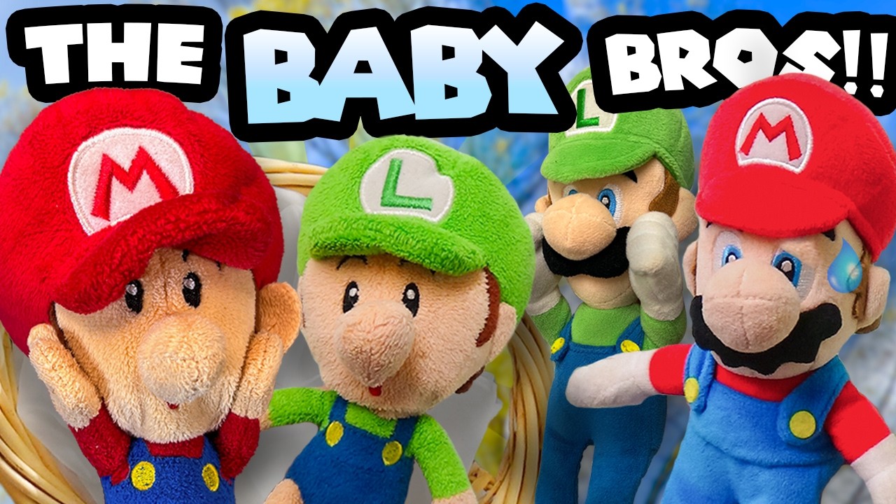 Meet the Baby Bros!! | BizarreMarioPlush