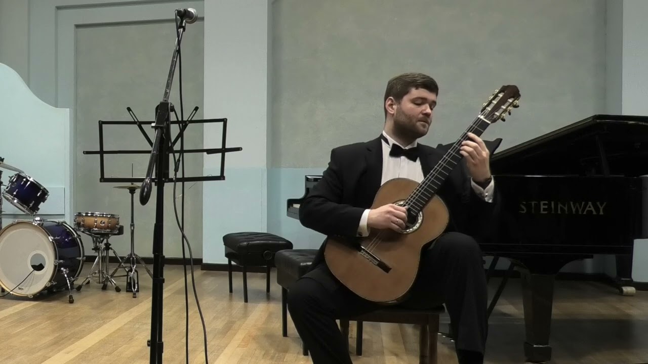 И. Альбенис  «Астурия». Исп. Дарьян Шахаб (гитара)